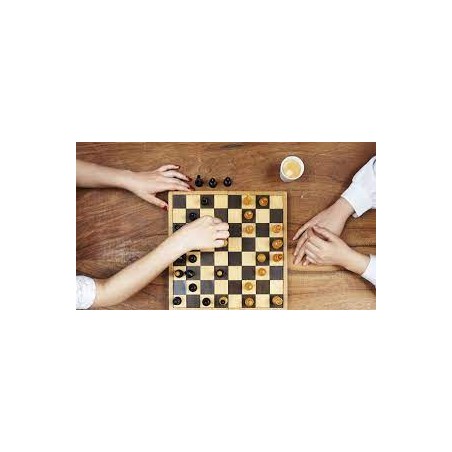 checkers board game