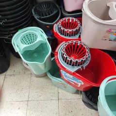 Bucket for mopping the floor